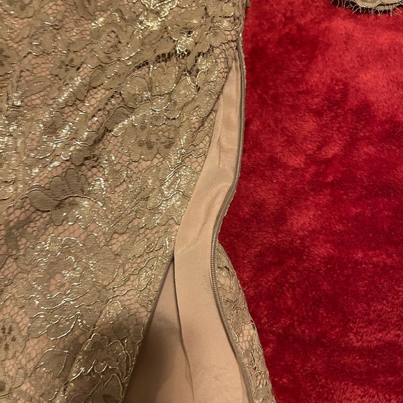 Talbots gold lace top, XL, NWT - Picture 8 of 12